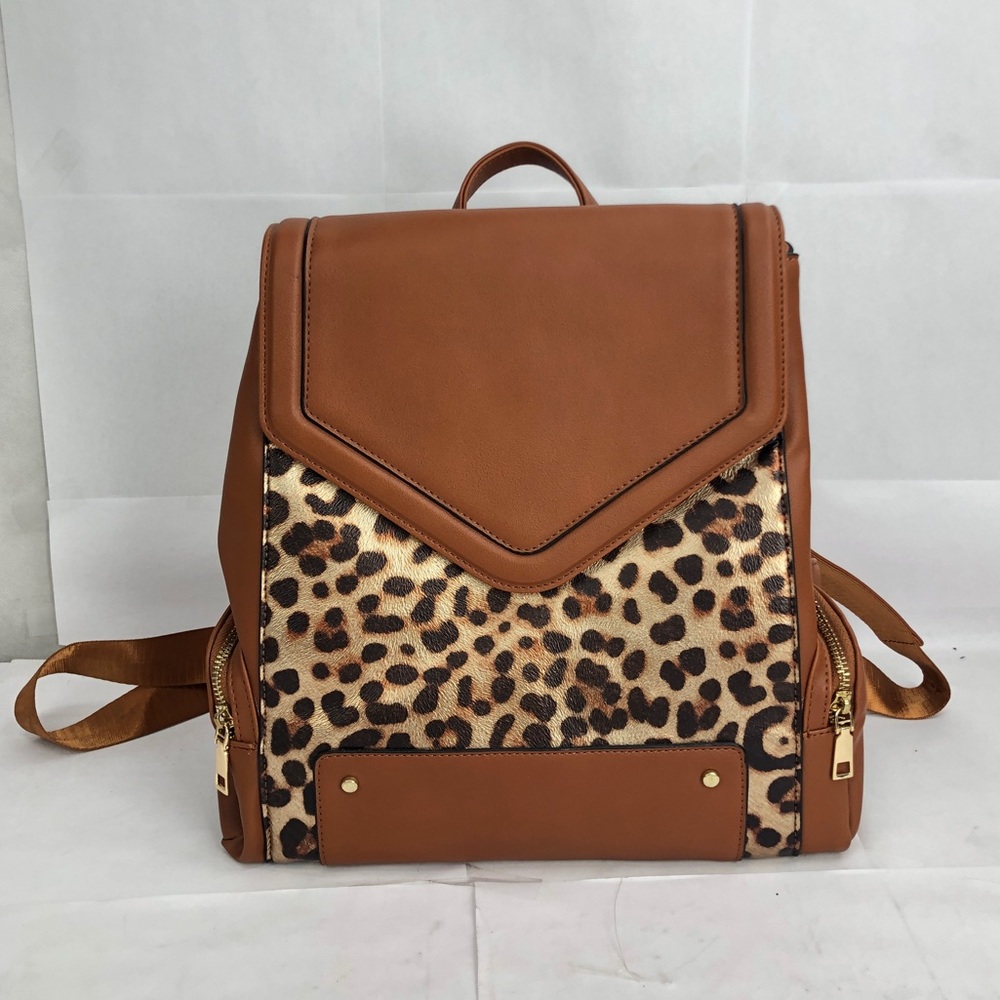 New Animal print backpack